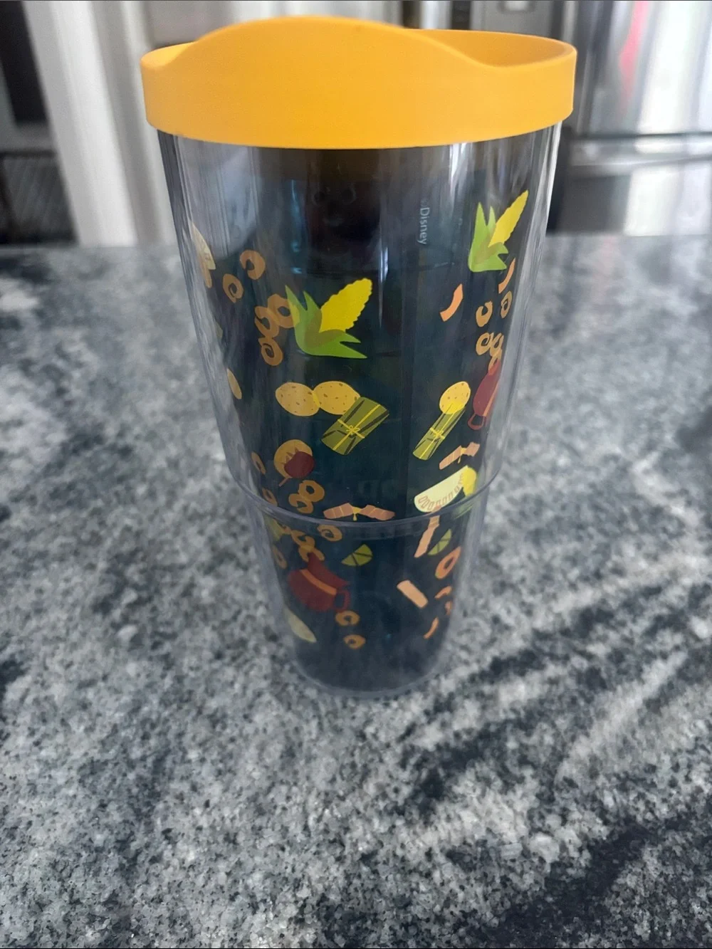 tervis Disney Encanto Yellow Lid Clear Festival Tumbler